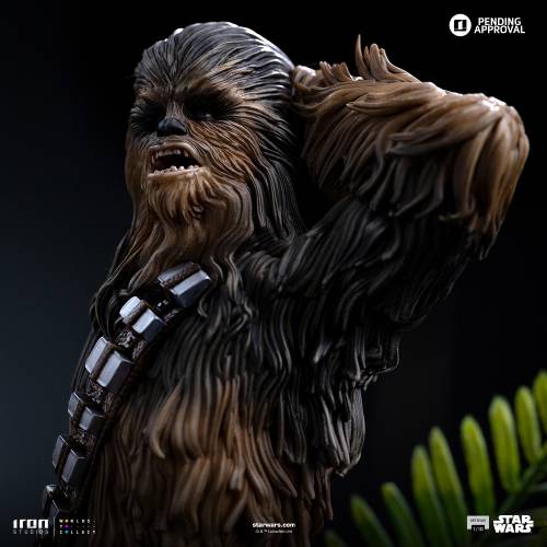 STAR WARS VI - Chewbacca & Tokkat - Statuetka artystyczna w skali 1/10 22,4 cm