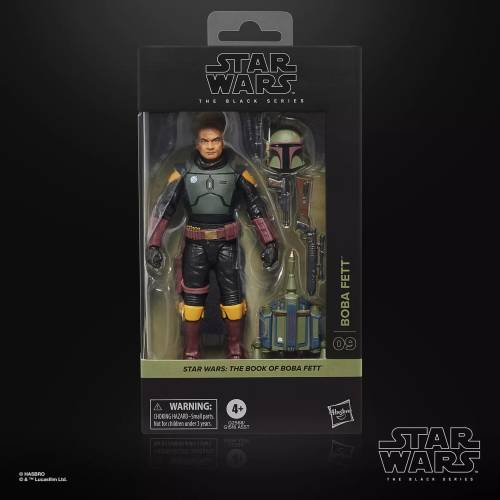 STAR WARS - Boba Fett - Figurka z czarnej serii 15 cm
