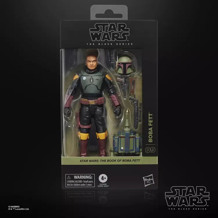 STAR WARS - Boba Fett - Figurka z czarnej serii 15 cm