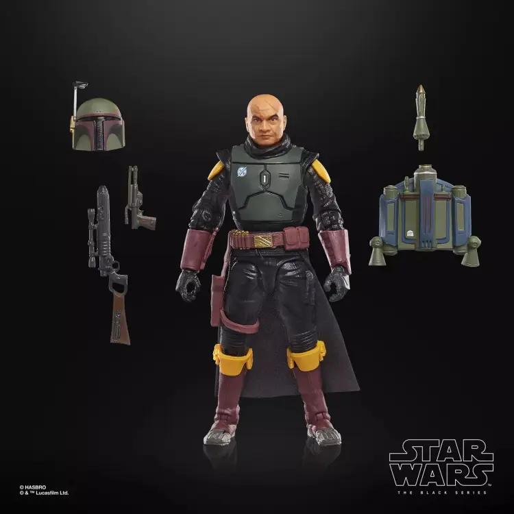 STAR WARS - Boba Fett - Figurka z czarnej serii 15 cm