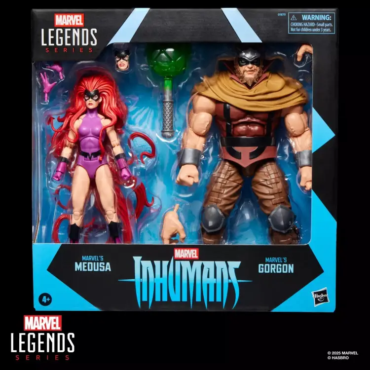 MARVEL - Inhumans Marvel's Medusa & Gorgon - Figurka Legends Series 15cm