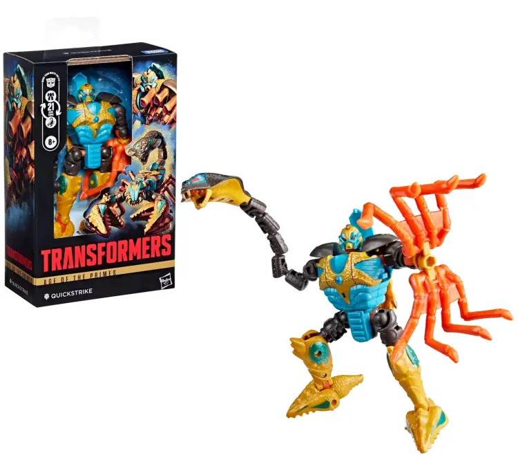 TRANSFORMERS - Quickstrike - Figurka Age of the Primes Deluxe 14 cm