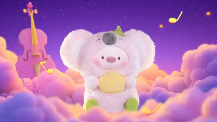 1983 - Geegeepig Pajamas Lullabies Series BLIND BOX - 16-17cm