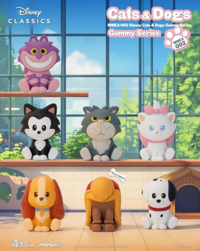 DISNEY - Cats & Dogs Gummy Series - Figurka Blind Box 3,4 cm