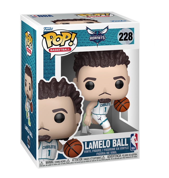 HORNETS - POP NBA N° 228 - Lamelo Ball (koszulka Association Edition)