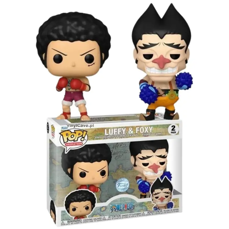 Funko POP! One Piece - Luffy & Foxy 2-Pack (Exclusive)