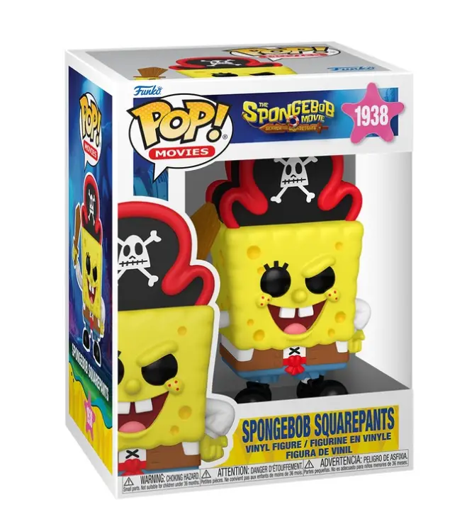THE SPONGEBOB MOVIE - POP Movies N° 1938 - Bob (Pirat)