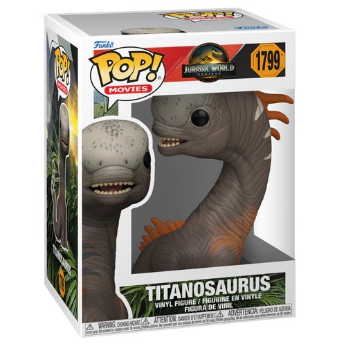 JURASSIC WORLD REBIRTH - POP Movies N° 1799 - Titanosaurus