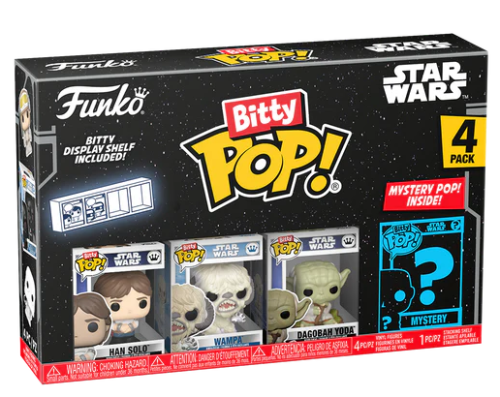 STAR WARS - Bitty Pop 4 Pack 2,5 cm - Han