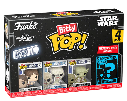 STAR WARS - Bitty Pop 4 Pack 2,5 cm - Han