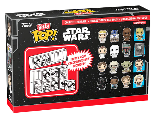STAR WARS - Bitty Pop 4 Pack 2,5 cm - Han