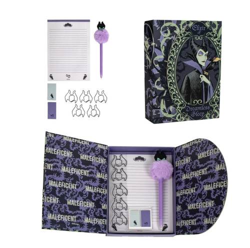 DISNEY VILLAINS - Maleficent - Pudełko na artykuły papiernicze - 9 szt.