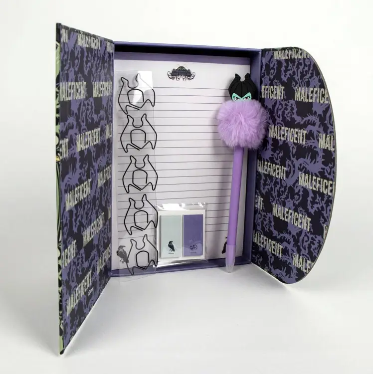 DISNEY VILLAINS - Maleficent - Pudełko na artykuły papiernicze - 9 szt.