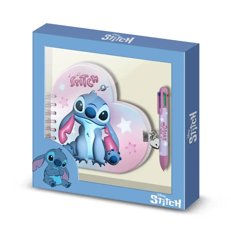 STITCH - Haert - Pudełko upominkowe - Pamiętnik + długopis