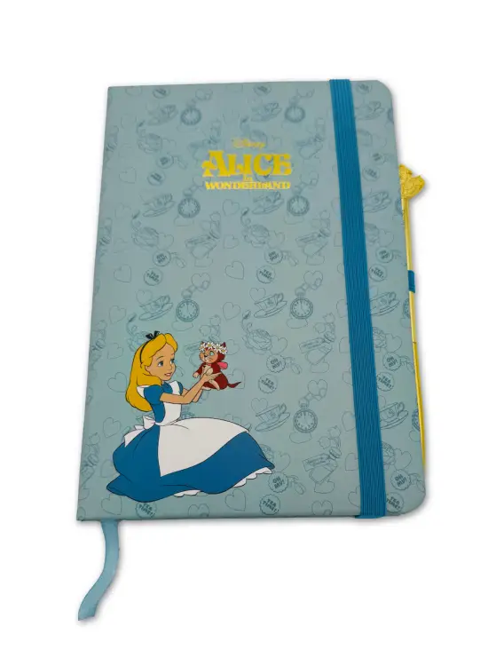 ALICE IN WONDERLAND - Zestaw Premium A5 Notatnik + Długopis