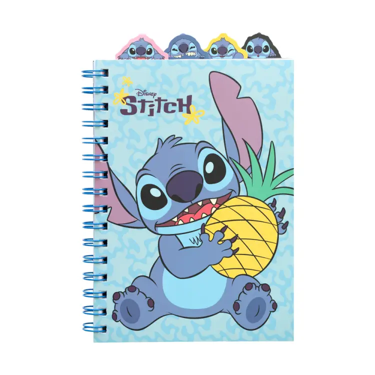 STITCH - Notatnik z przegródkami - Rozmiar A5