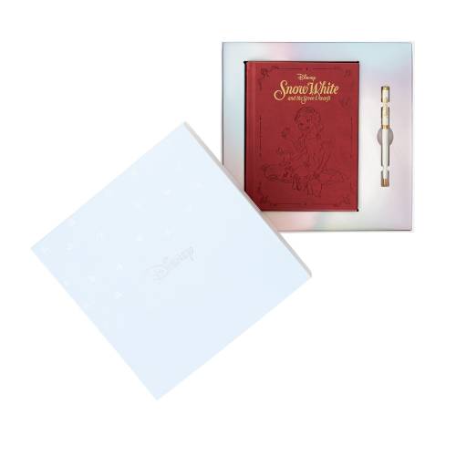 SNOW WHITE - Pudełko upominkowe A5 Premium Notebook + długopis