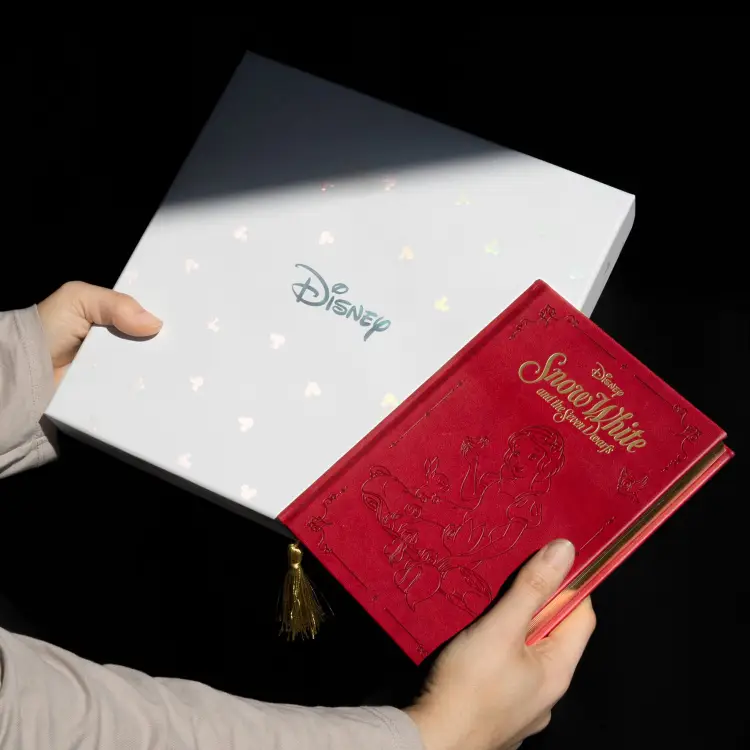 SNOW WHITE - Pudełko upominkowe A5 Premium Notebook + długopis