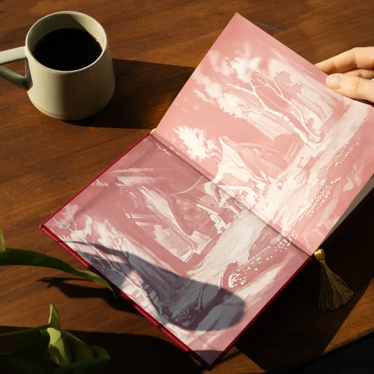 SNOW WHITE - Pudełko upominkowe A5 Premium Notebook + długopis