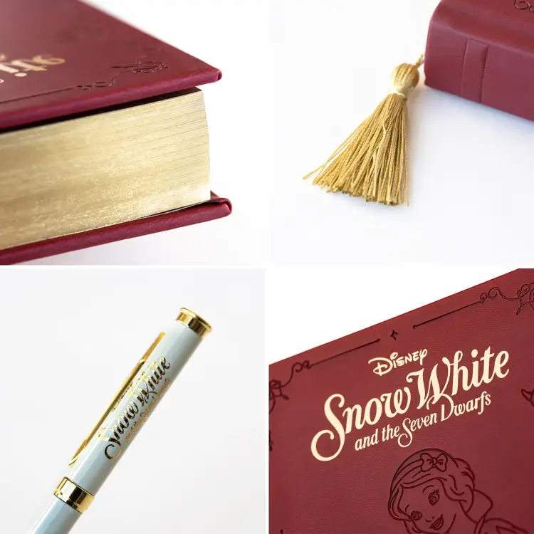 SNOW WHITE - Pudełko upominkowe A5 Premium Notebook + długopis