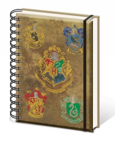HARRY POTTER - Notatnik A5 - Herb Hogwartu