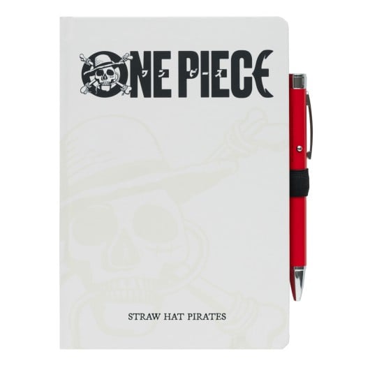 ONE PIECE NETFLIX - notatnik + długopis z projektorem - rozmiar A5