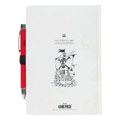 ONE PIECE NETFLIX - notatnik + długopis z projektorem - rozmiar A5