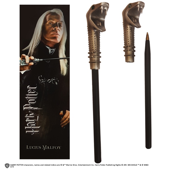 HARRY POTTER - długopis + zakładka - Lucjusz Malfoy