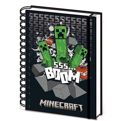 MINECRAFT - Notatnik soczewkowy A5