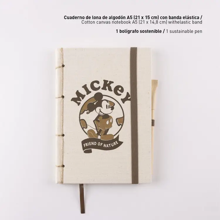 DISNEY - MICKEY - notatnik + piórnik + długopis - pudełko upominkowe