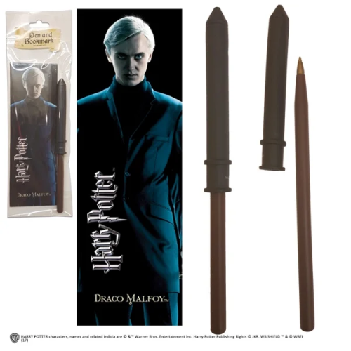 HARRY POTTER - długopis + zakładka - Draco Malfoy