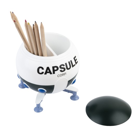 DRAGON BALL Z - Capsule Corp - piórnik 3D na długopisy