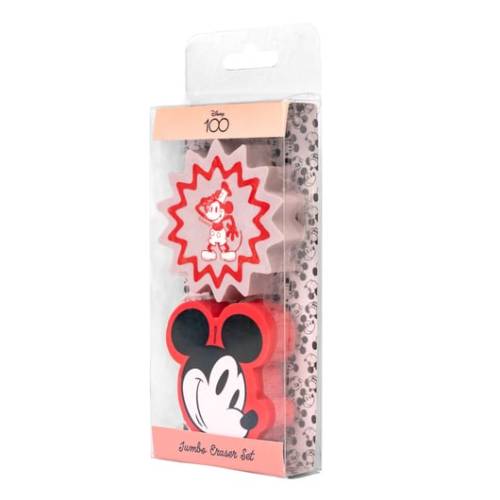 MICKEY - Zestaw 2 gumek Jumbo