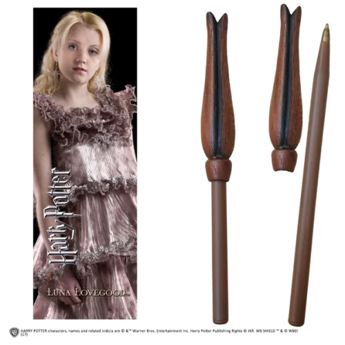 HARRY POTTER - długopis + zakładka - Luna Lovegood