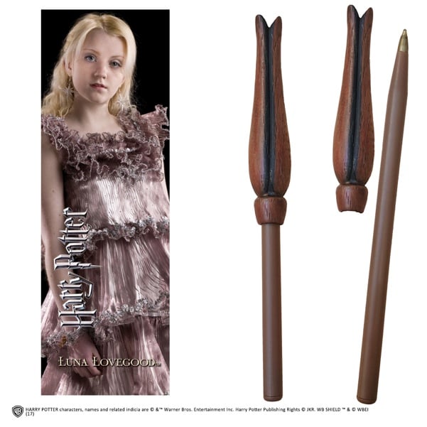 HARRY POTTER - długopis + zakładka - Luna Lovegood