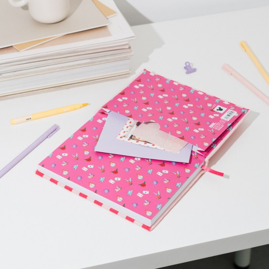 ALICE - Cheshire Cat - Premium Plush Notebook - Rozmiar A5