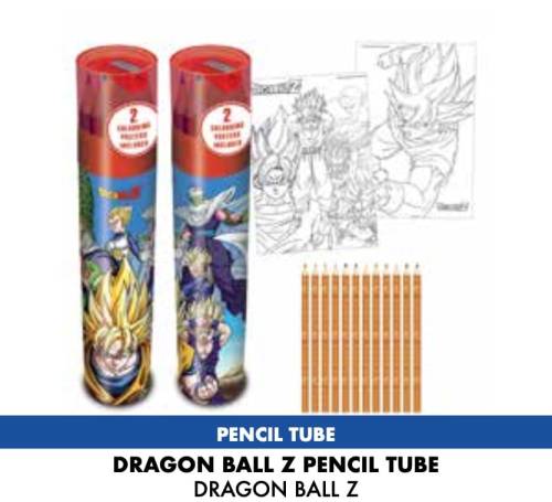 DRAGON BALL Z - Grupa - Piórnik tuba "2 plakaty w środku