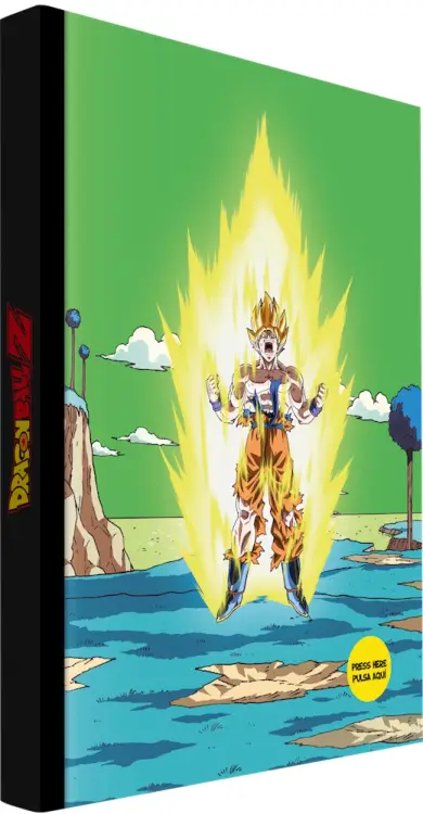DRAGON BALL Z - Namek Final Battle - Notatnik z lampką "15x25x3cm"