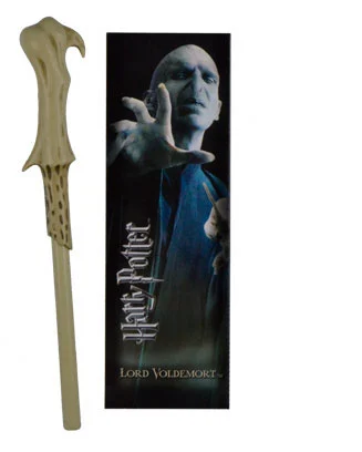 HARRY POTTER - długopis + zakładka - Voldemort