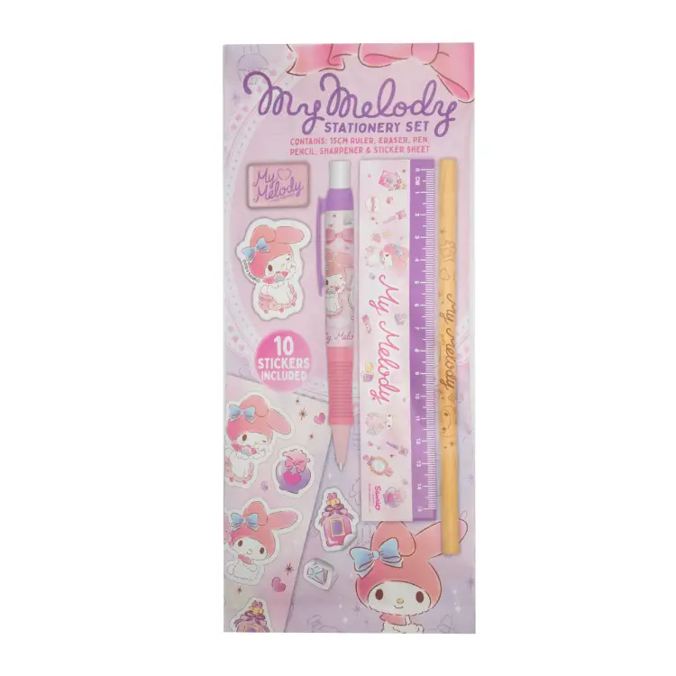 MY MELODY - Zestaw papeterii