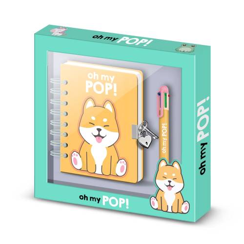 OH MY POP - Shiba - Pudełko upominkowe - Pamiętnik + długopis