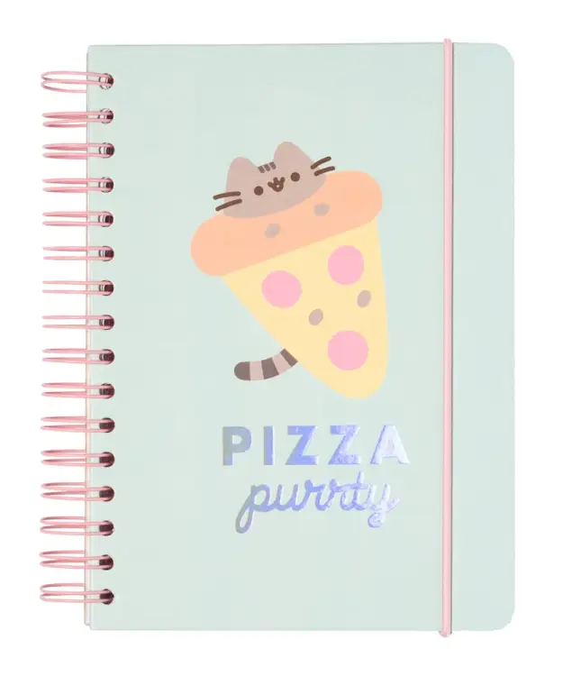 PUSHEEN - Pizza Purrty - Notatnik - Rozmiar A5