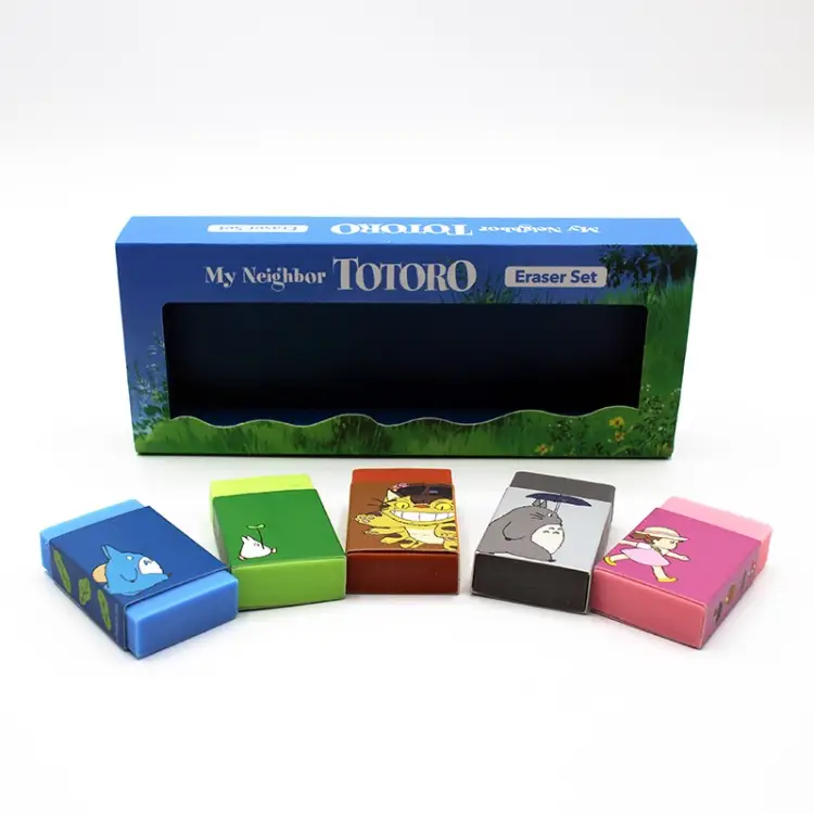 STUDIO GHIBLI - Mój sąsiad Totoro - Zestaw gumek do ścierania