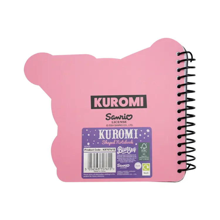 KUROMI - Notatnik w kształcie