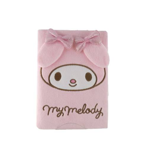 MY MELODY - Zestaw upominkowy Pluszowy notatnik A5 + długopis 3D