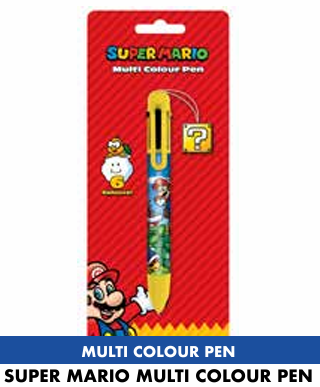 SUPER MARIO - Długopis wielokolorowy