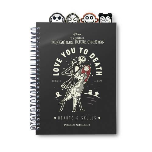 NIGHTMARE BEFORE XMAS - notatnik A5 + przekładki