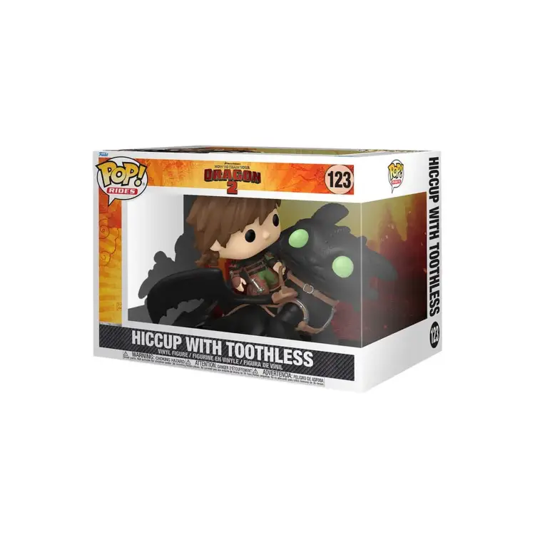Funko POP! Deluxe: How to Train your Dragon 2 - Hiccup with Toothless #123