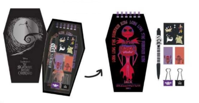 NIGHTMARE BEFORE XMAS - Pudełko na artykuły piśmiennicze - 7 szt.