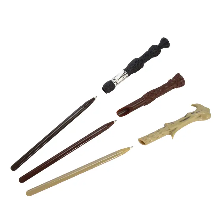 HARRY POTTER - Zestaw 3 długopisów z różdżką